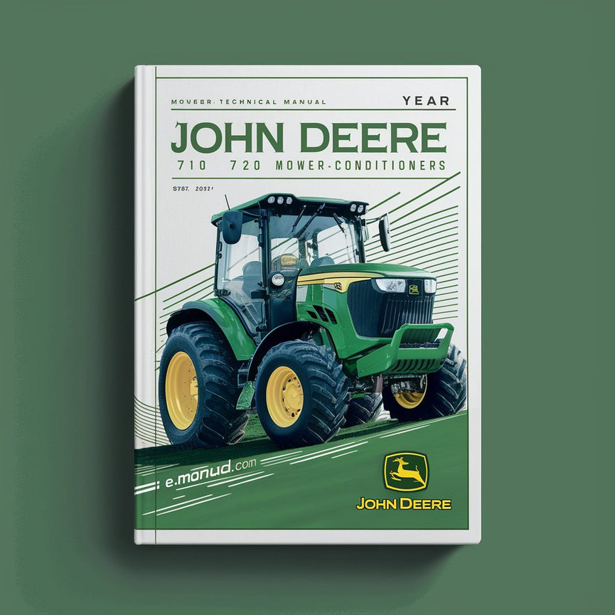 Manual técnico de cortacésped acondicionador John Deere 710 720 Descargar PDF