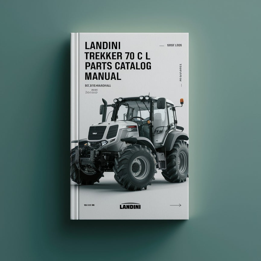 Manual Catálogo de Piezas Landini Trekker 70 CFL Descargar PDF