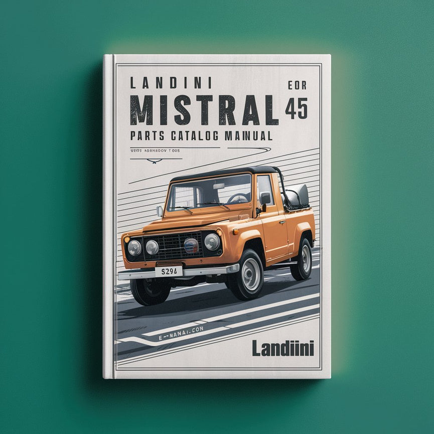 Manuel du catalogue de pièces Landini Mistral 45 Télécharger le PDF