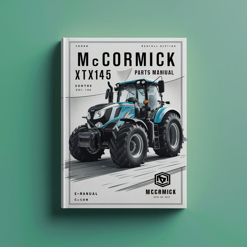 McCormick XTX145 XTX165 Pièces Manuel Tracteur PDF Télécharger