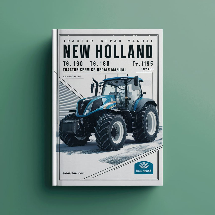 Manual de reparación del servicio del tractor New Holland T6.120 T6.140 T6.150 T6.155 T6.160 T6.165 T6.175 Descargar PDF