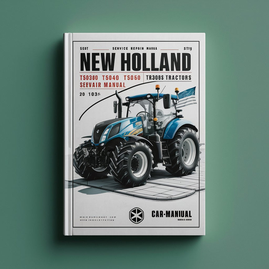 Manuel de réparation du service des tracteurs New Holland T5030 T5040 T5050 T5060 PDF Télécharger