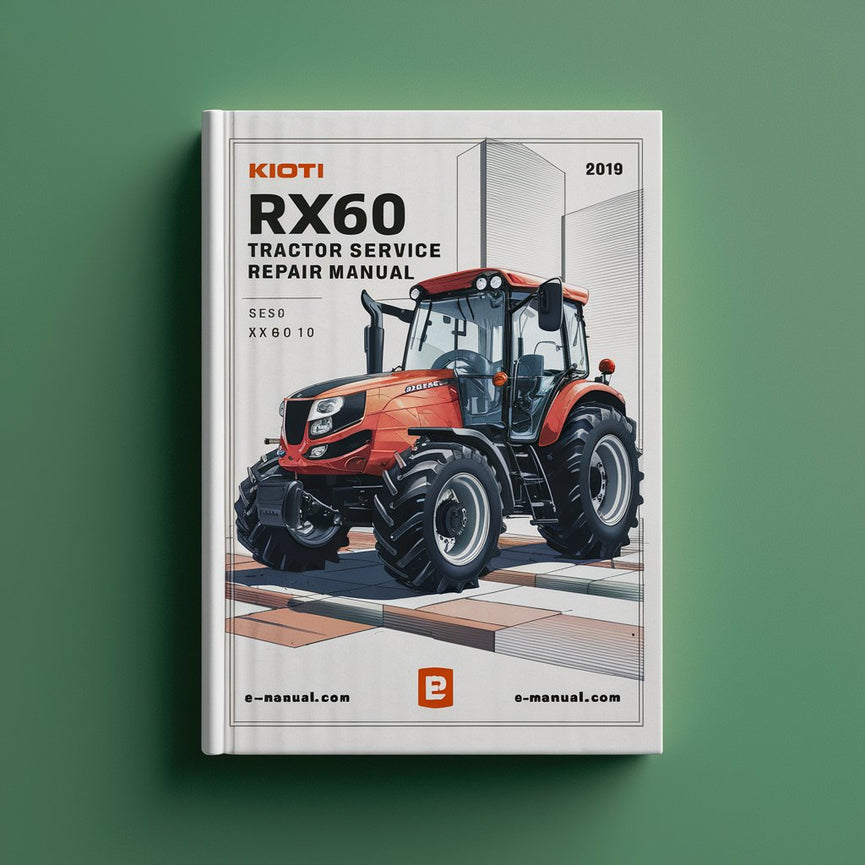 Manual de servicio del tractor KIOTI DAEDONG RX60 RX6010 Descargar PDF