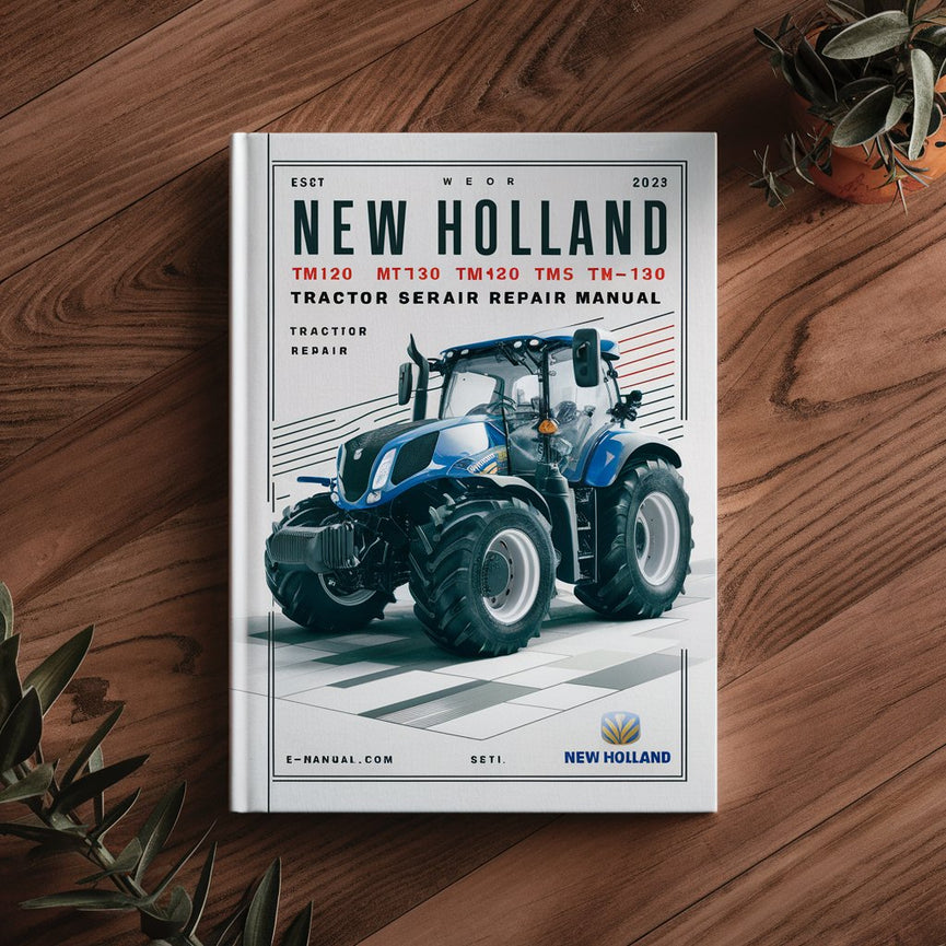 Manual de servicio del tractor New Holland TM120 MT130 TM140 TM155 TM175 TM190 Descargar PDF