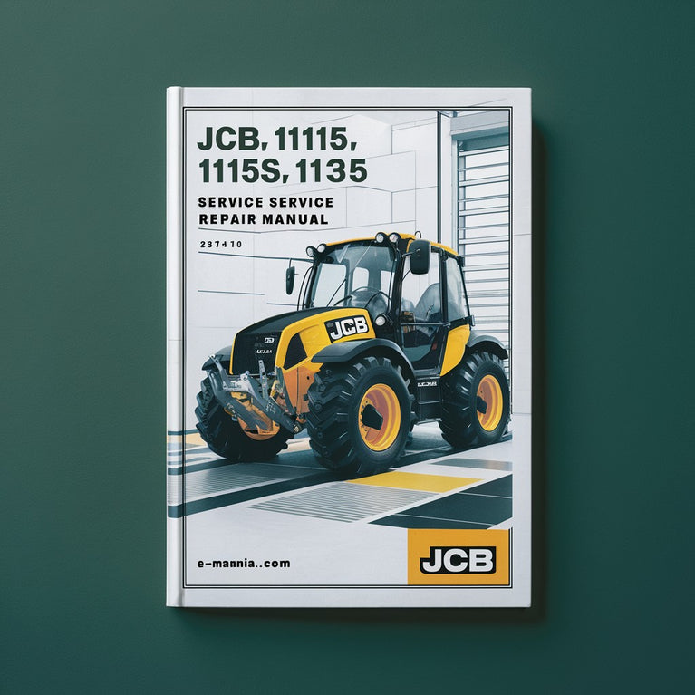 JCB 1115 1115S 1125 1135 FASTRAC Service Manuel de réparation PDF Télécharger