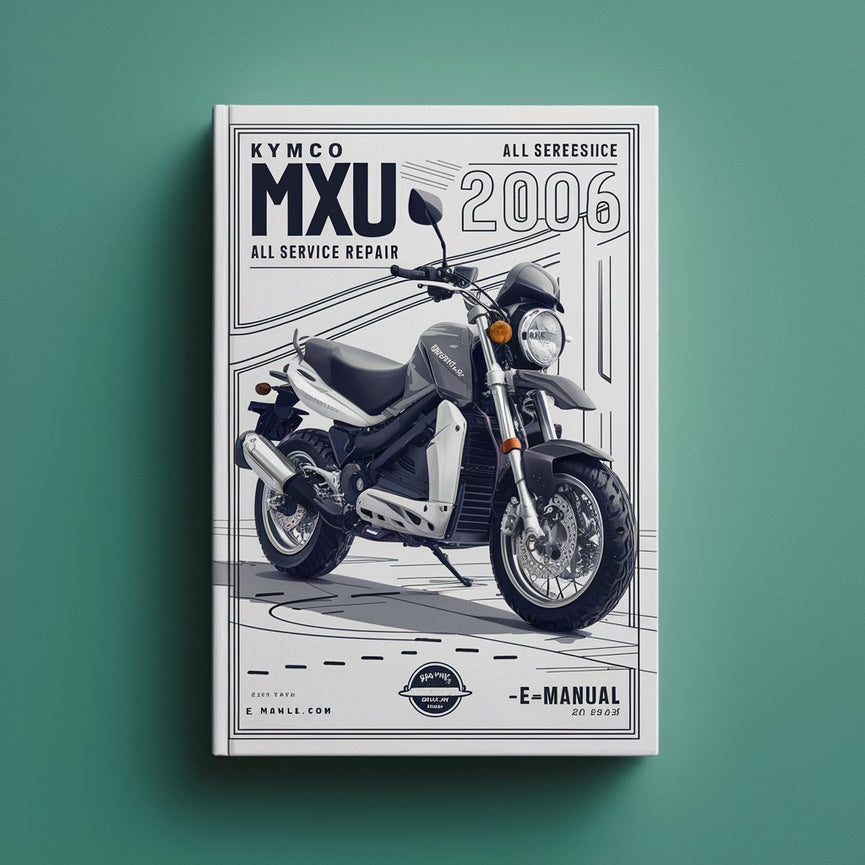 Kymco MXU 250 2006 Manual de reparación todos los servicios Descargar PDF