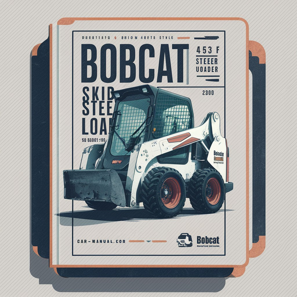 BOBCAT 453 F SKID Steer Loader SN 561811001 & Above Parts Manual
