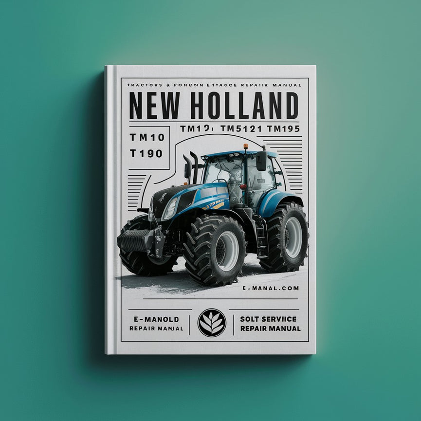 New Holland TM115 TM120 TM125 TM130 TM135 TM140 TM150 TM155 TM165 TM175 TM190 Manual de servicio de tractores Descargar PDF