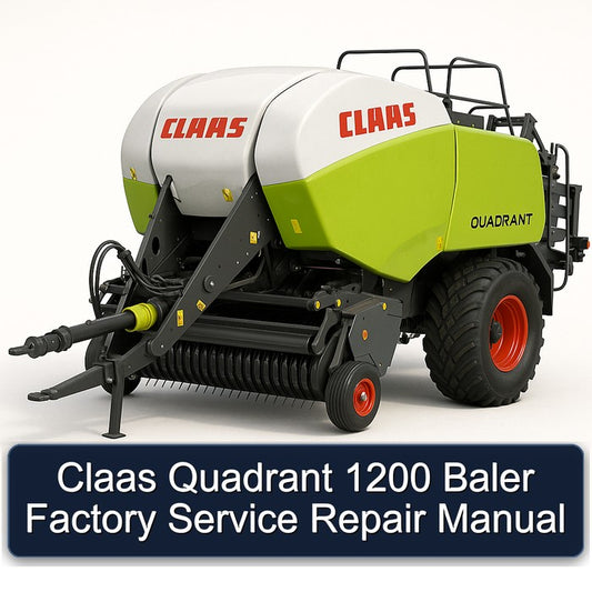 Claas Quadrant 1200 Baler Service Repair Workshop Manual