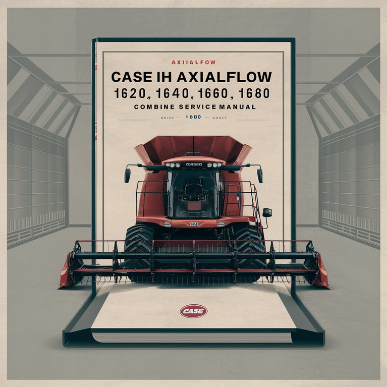 Case Ih AxialFlow 1620 1640 1660 1680 Combine Service Repair Manual