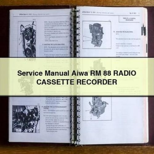 Service Manual Aiwa RM 88 RADIO CASSETTE RECORDER PDF Download