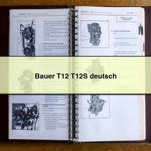 Bauer T12 T12S deutsch