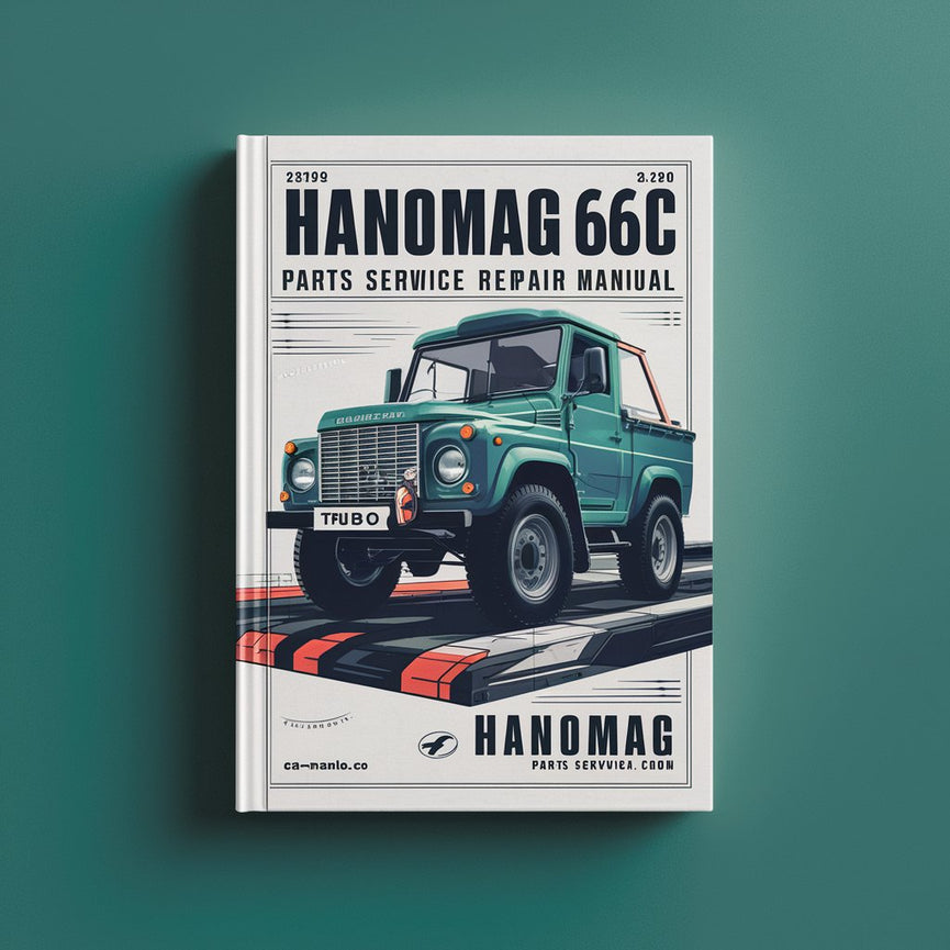 Hanomag 66c 66d Trubo Parts Service Manuel de réparation