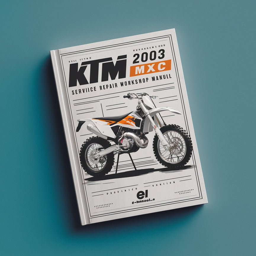 KTM 250 MXC 2000-2003 Manuel d'atelier de réparation de service PDF Télécharger