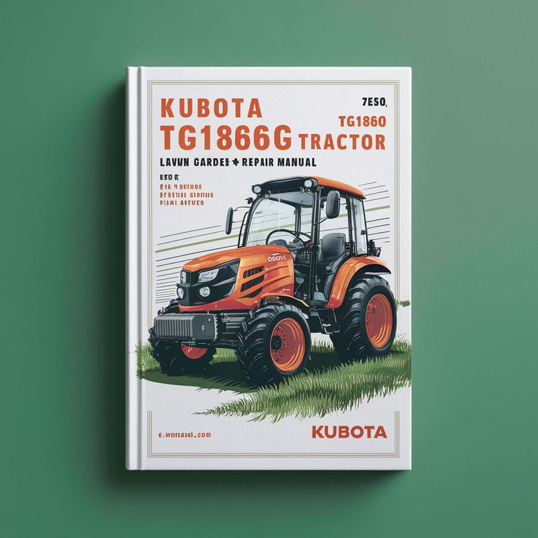 KUBOTA TG1860 TG1860G LAWN GARDEN Tractor Service Repair Manual