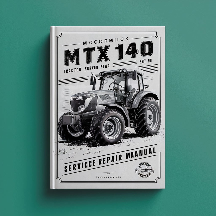 MCCORMICK MTX140 MTX 140 Manual de reparación del servicio del tractor Descargar PDF