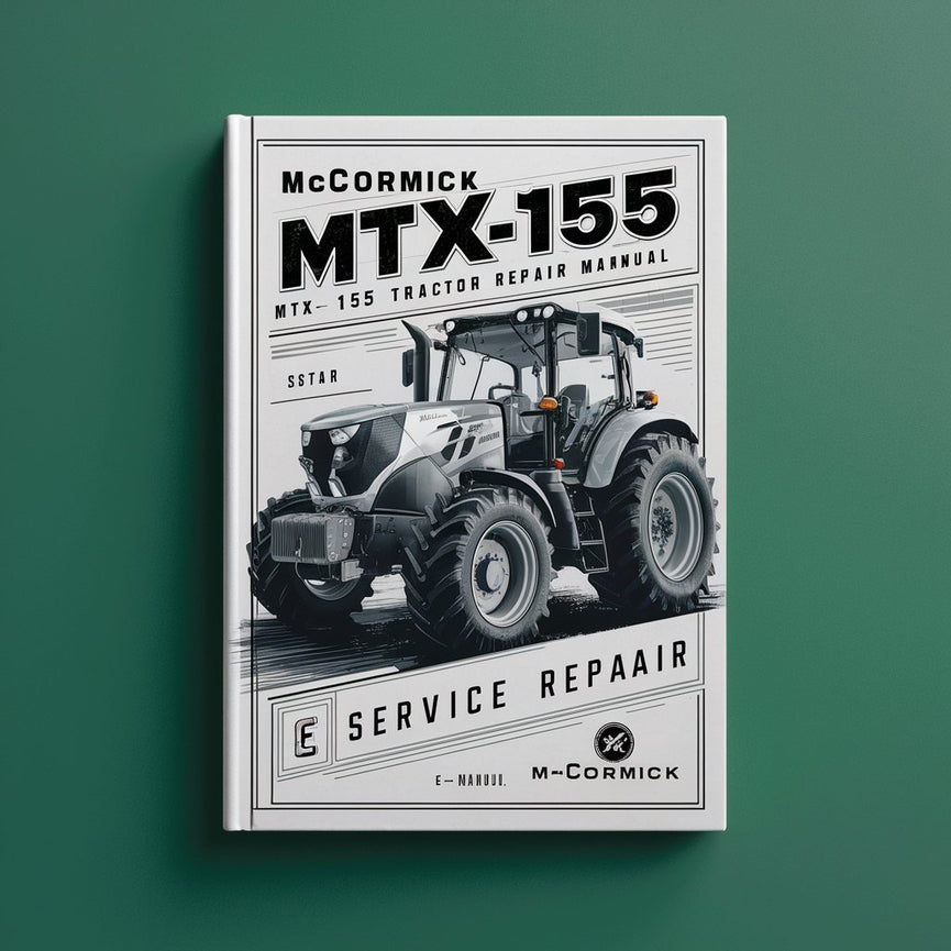 McCormick MTX 155 Tractor Service and Repair Manual