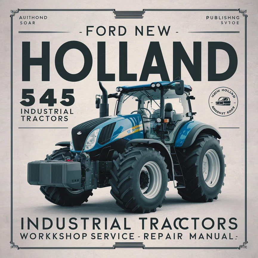 Ford New Holland 545 Industrial Tractors Workshop Service Repair Manual PDF Download