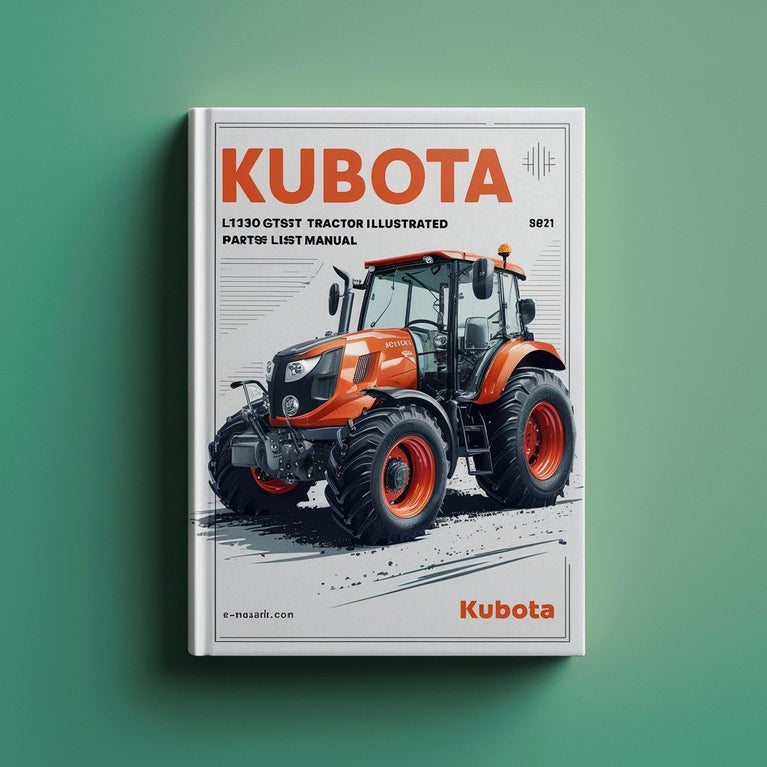 Kubota L3130DT L3130GST L3130HST Manuel illustré de la liste des pièces maîtresses du tracteur PDF Télécharger