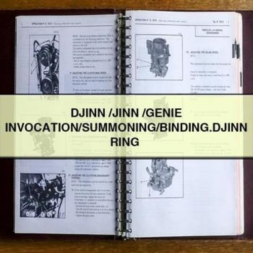 DJINN /JINN /GENIE INVOCATION/SUMMONING/BINDING.DJINN RING