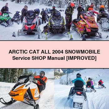 ARCTIC CAT All 2004 Snowmobile Service Shop Manual