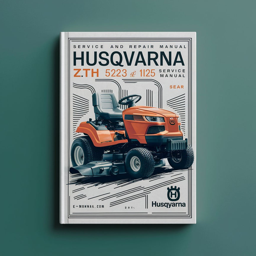 Manuel d'entretien et de réparation des tondeuses Husqvarna ZTH 5223 et 6125 Télécharger le PDF