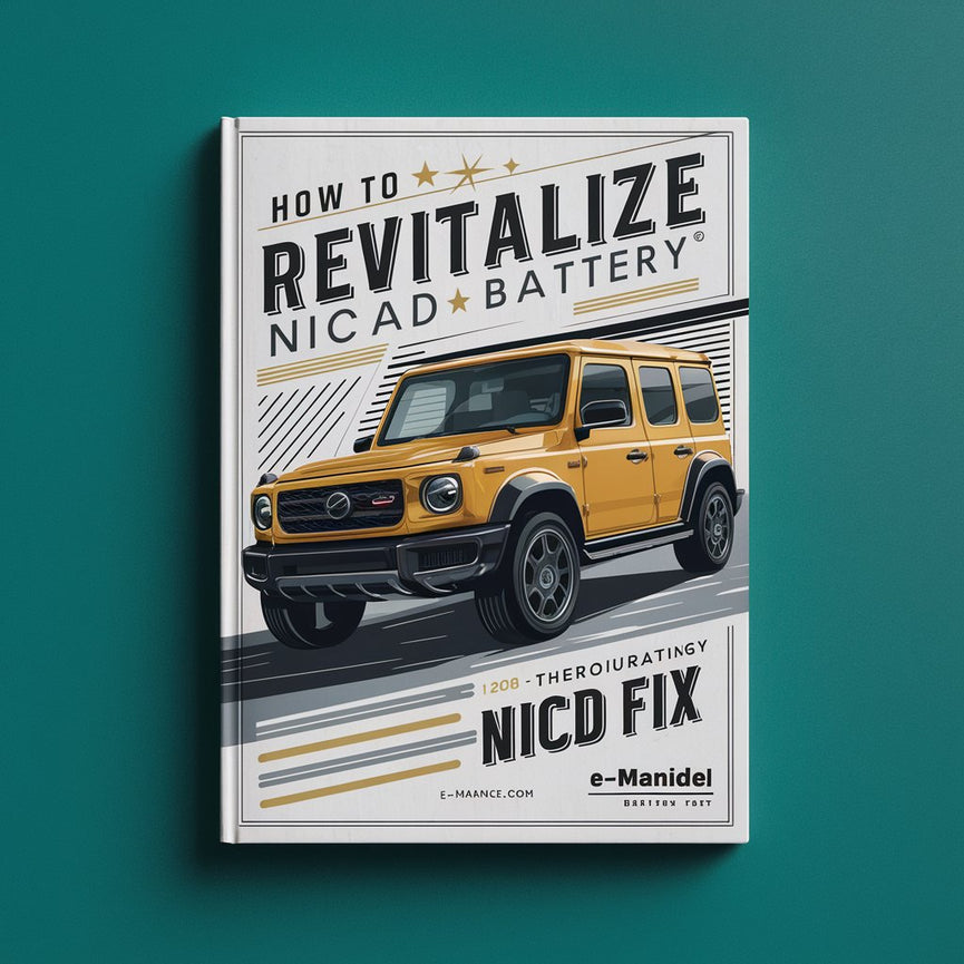 Cómo revitalizar la batería NiCad Golden Image NiCd Fix