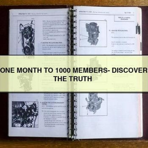 ONE MONTH to 1000 MEMBERS- DISCOVER THE TRUTH