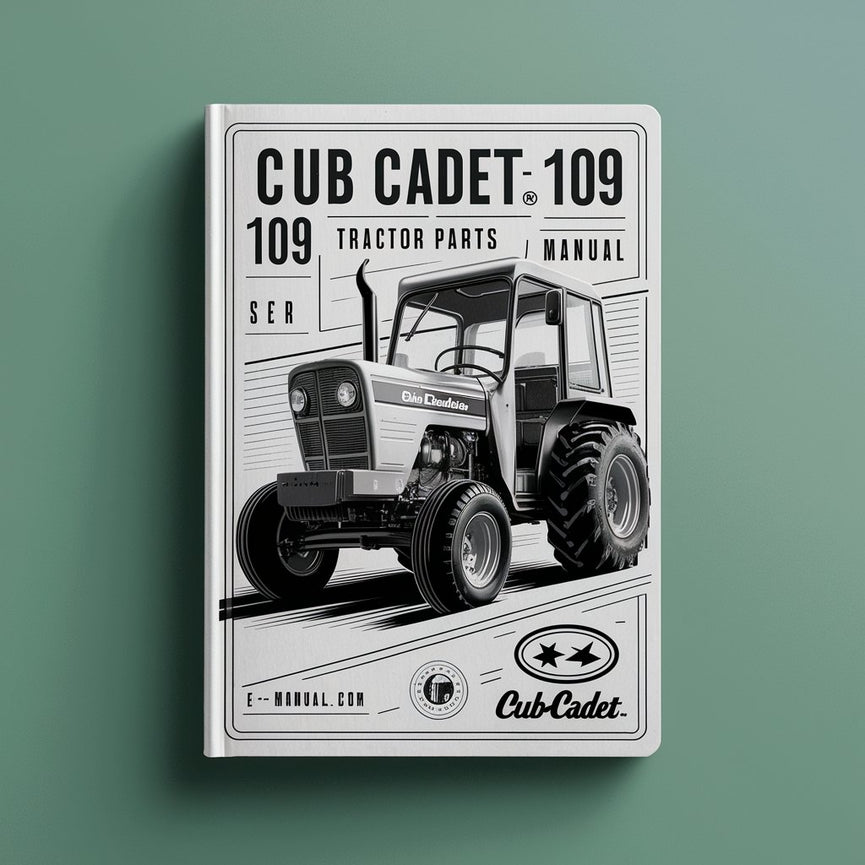 Manual de piezas del tractor Cub Cadet 109 (TC-157-D) Descargar PDF