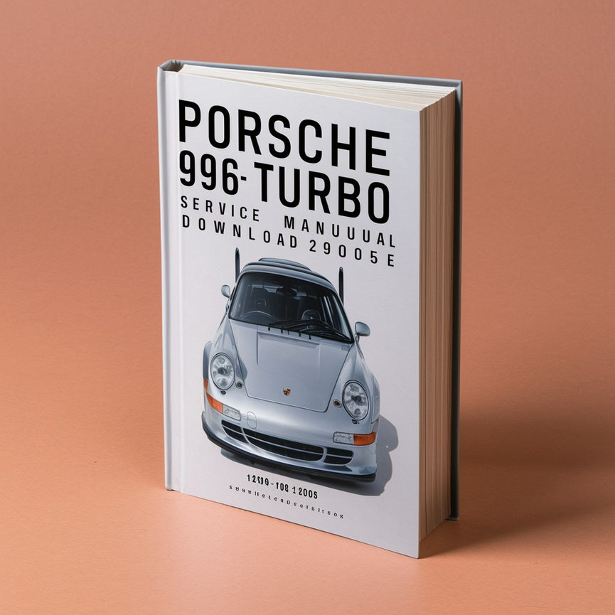 PORSCHE 996 Turbo Service Repair Manual  2001-2005