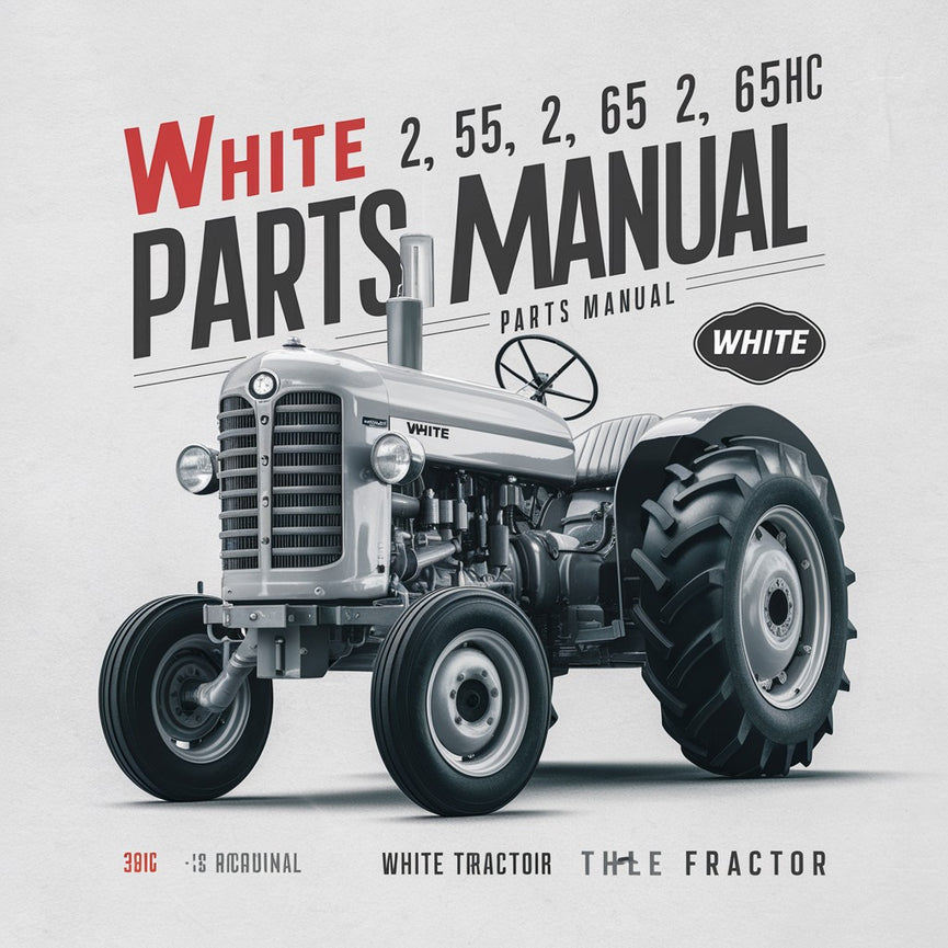 WHITE 2 55 2 65 2 65HC Tractors Parts Manual