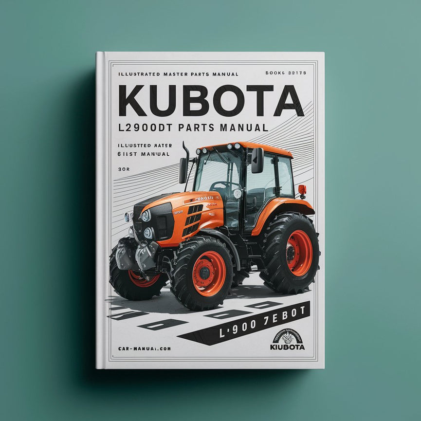 Kubota L2900DT Tractor Parts Manual (Illustrated)