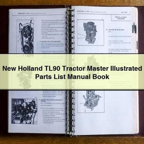 New Holland TL90 Tractor Illustrated Parts Manual PDF