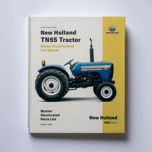 NEW Holland TN65 TURF Tractor MASTER ILLUSTRATED Parts List Manual BOOK