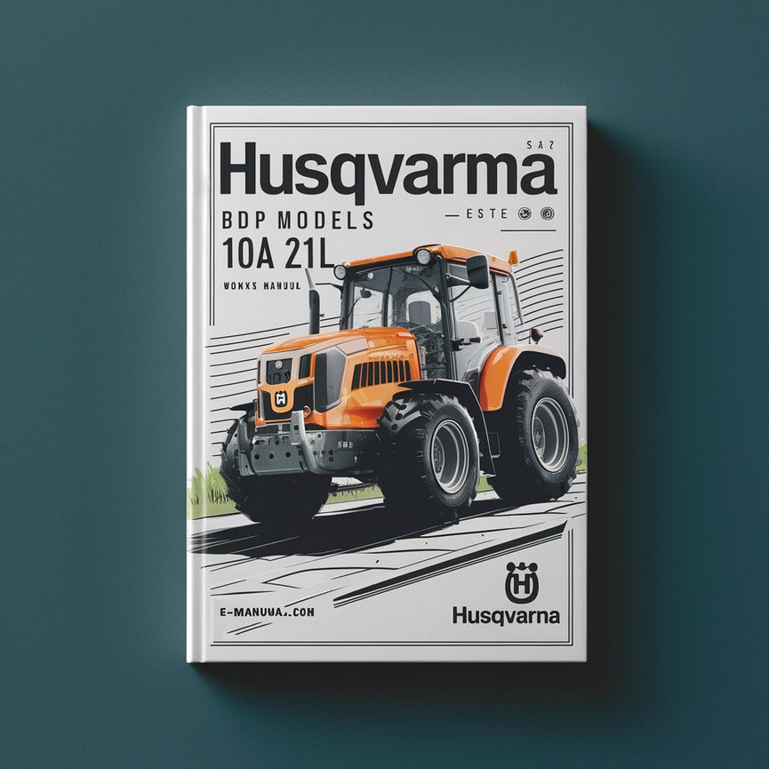 HUSQVARNA BDP ModelS 10A 21L Manuel d'atelier PDF Télécharger