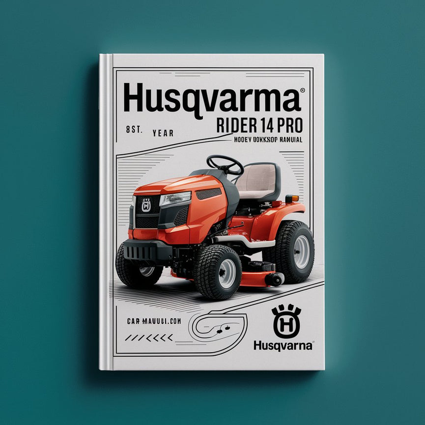 Manual de taller Cortacésped HUSQVARNA RIDER 14 PRO RIDE ON Descargar PDF