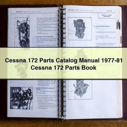 Cessna 172 Parts Catalog Manual 1977-81 Cessna 172 Parts Book PDF Download