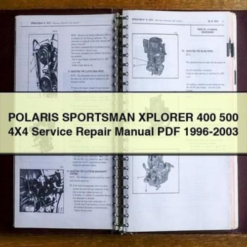 POLARIS SPORTSMAN XPLORER 400 500 4X4 Service Repair Manual PDF 1996-2003 Download