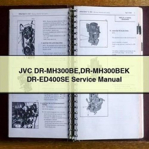 JVC DR-MH300BE DR-MH300BEK DR-ED400SE Service Manual PDF Download