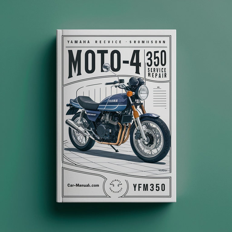 Yamaha Moto-4 350 Service Manual Repair 1987-1989 YFM350 PDF Download