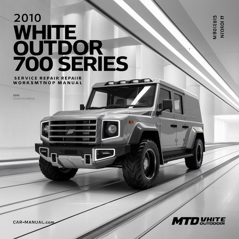 2010 MTD White Outdoor serie 700 Manual de taller de reparación de servicio Descargar PDF