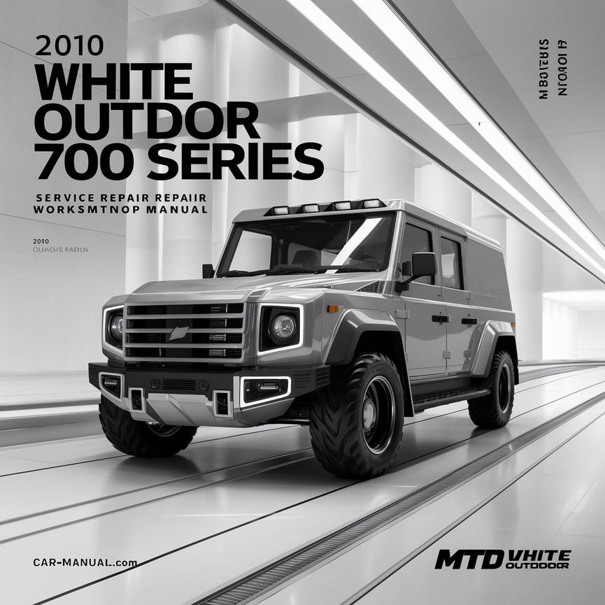 2010 MTD White Outdoor série 700 Manuel d'atelier de réparation de service Télécharger le PDF