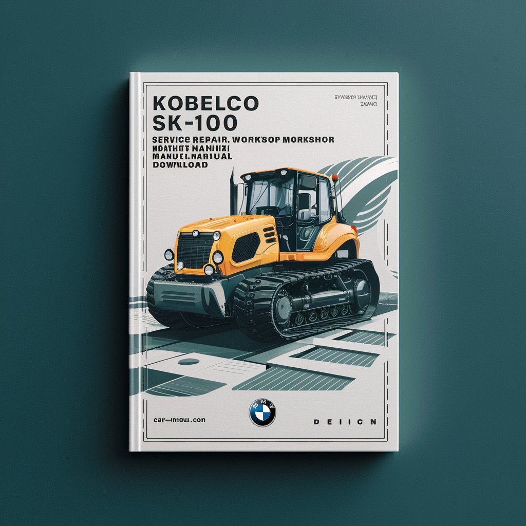 Kobelco SK100 Crawler Excavator Service Repair Workshop Manual  (YW-2801 )