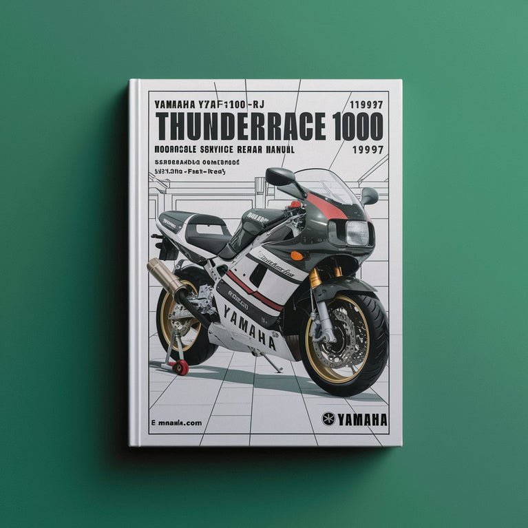 Yamaha YZF1000RJ YZF1000RJC Thunderace 1000 Motorcycle Workshop Service Repair Manual 1996-1997 (Searchable  Bookmarked iPad-ready)