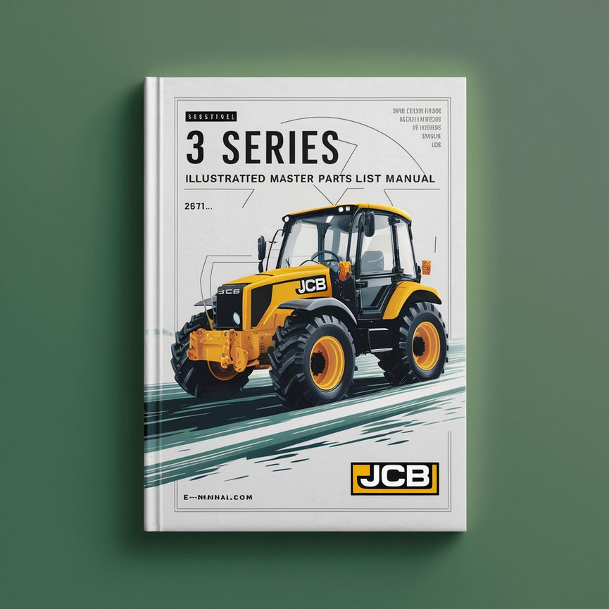 JCB 3 series Illustrated Master Parts List Manual