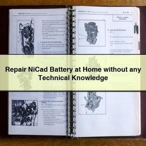 Easy NiCad Battery Repair at Home