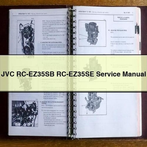 JVC RC-EZ35SB RC-EZ35SE Service Manual PDF Download