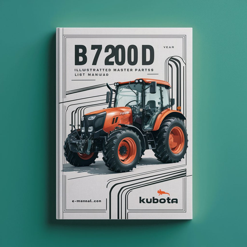 Manuel illustré de la liste principale des pièces du tracteur Kubota B7200D Télécharger le PDF