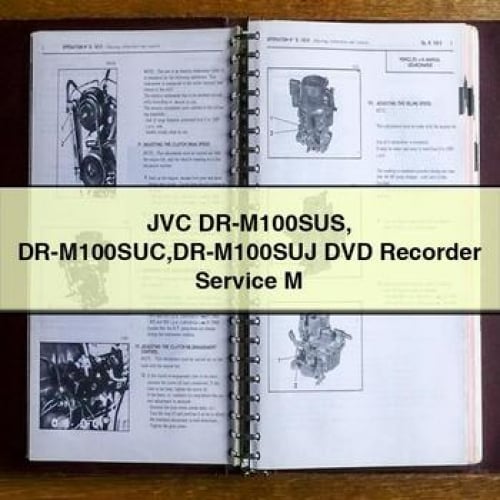 JVC DR-M100SUS DR-M100SUC DR-M100SUJ DVD Recorder Service M
