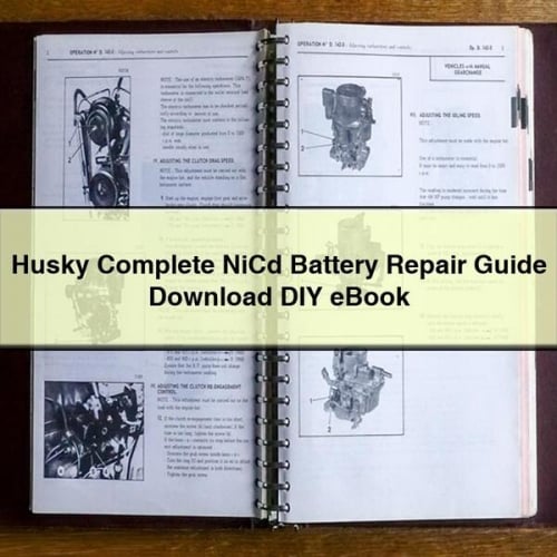 Husky Complete NiCd Battery Repair Guide  DIY Manual